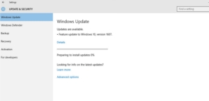 disattivare gli aggiornamenti di windows update